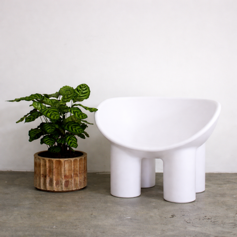 Sculpted Cylinder Chair