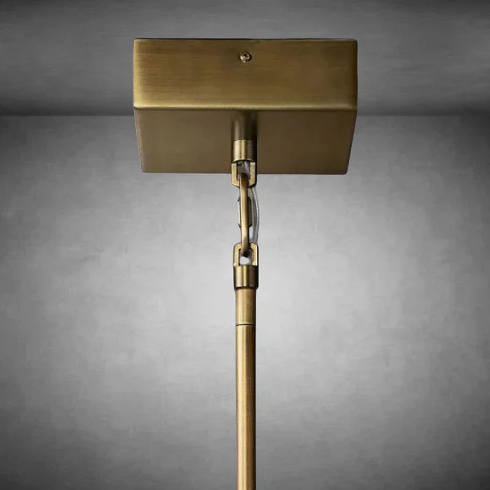 Textured Glass Pendant Light