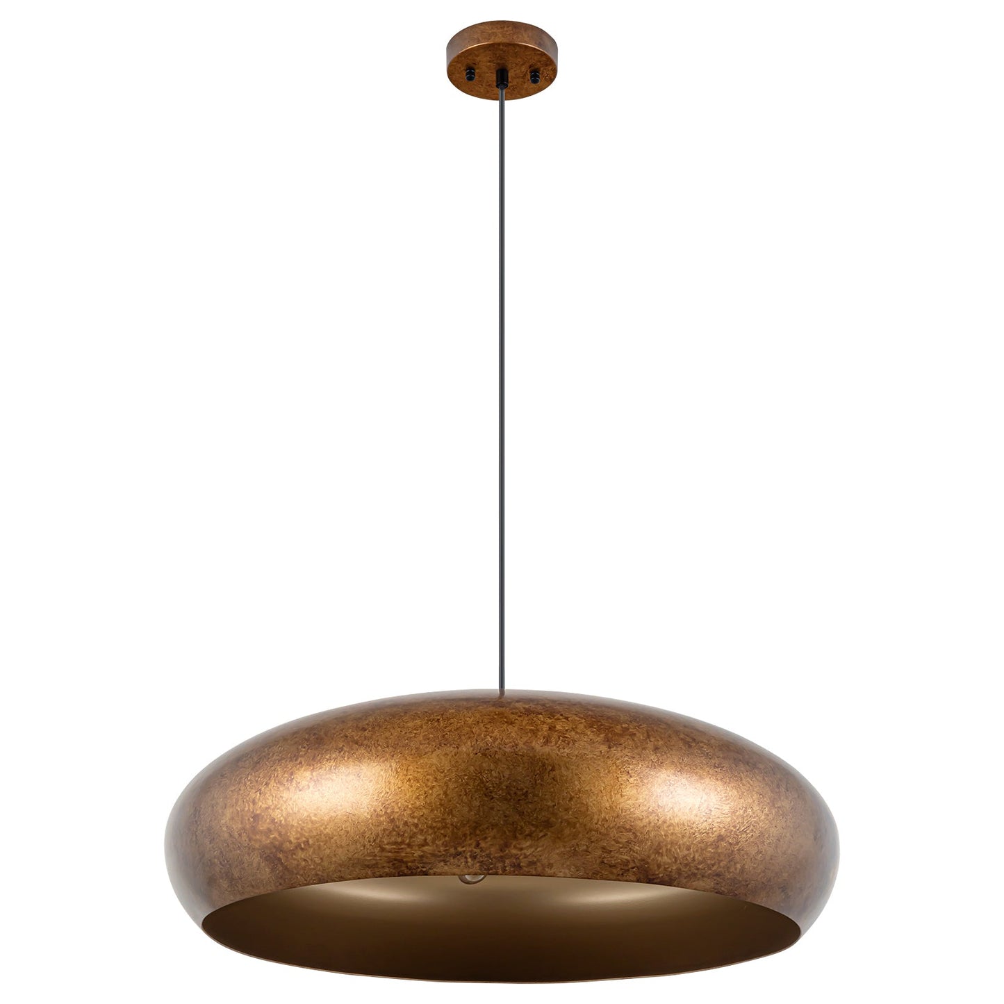 Aurelius Oversized Gold Dome Pendant Light