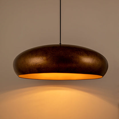 Aurelius Oversized Gold Dome Pendant Light