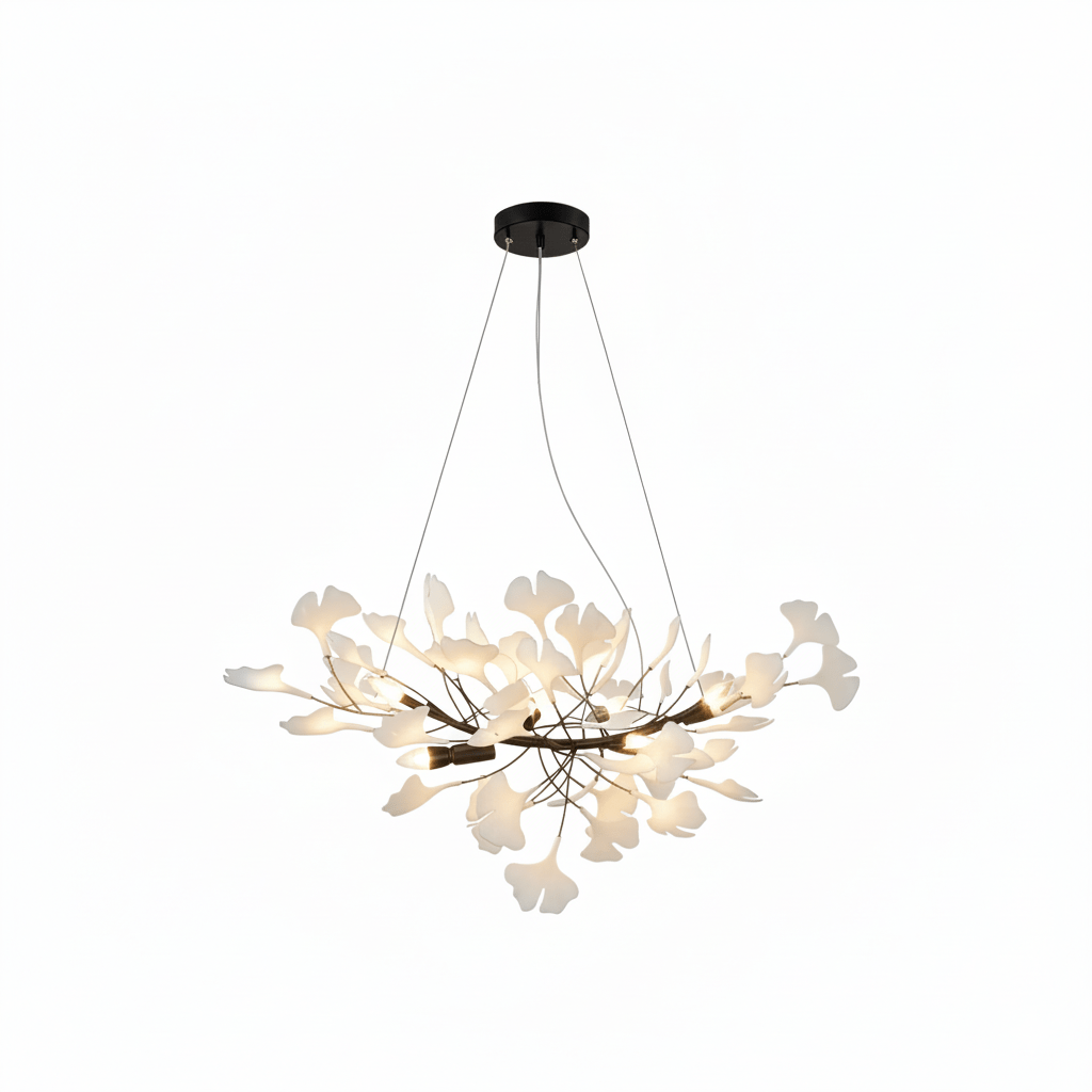 Modern Gingko Leaf Chandelier