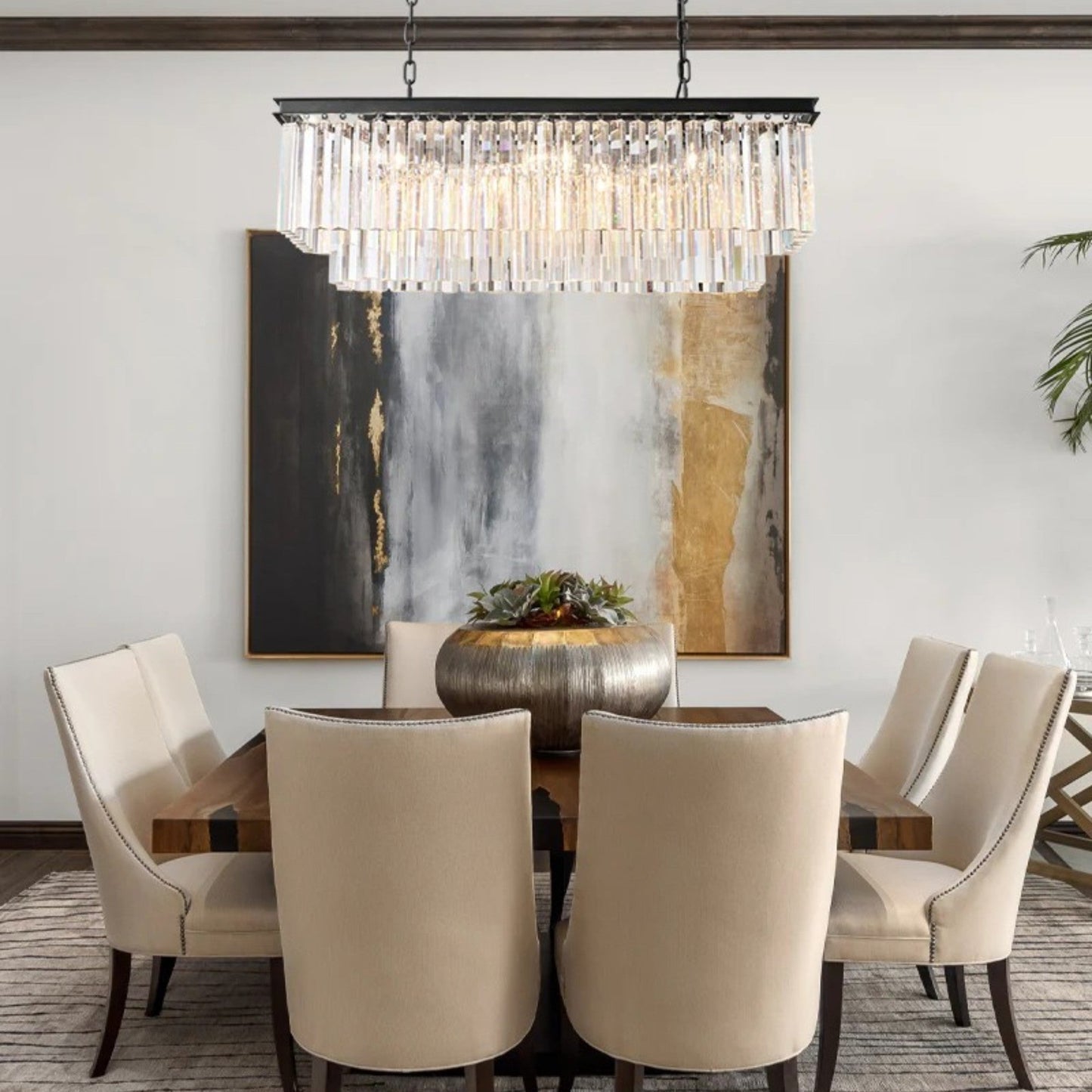 Crystal Prism Chandelier