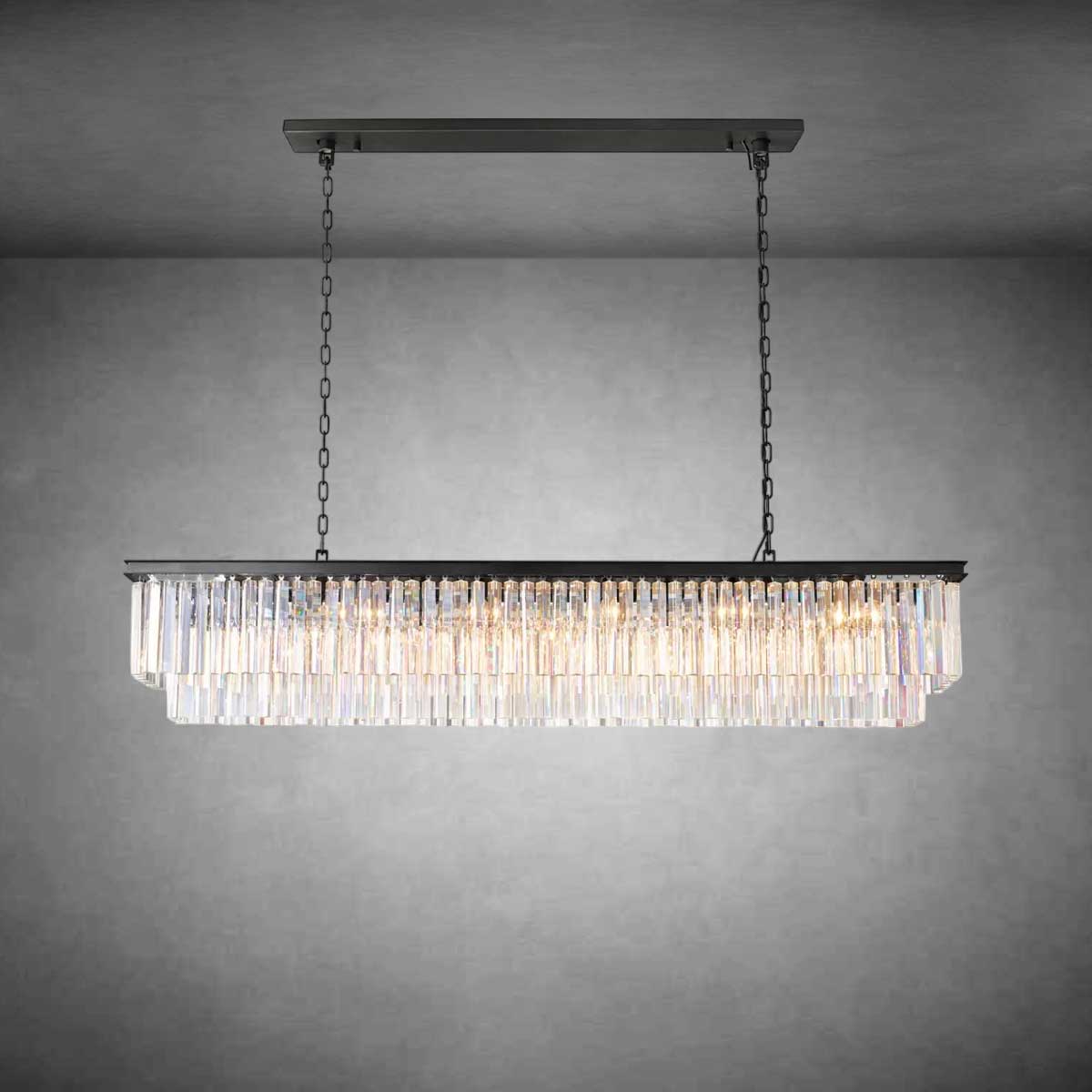 Crystal Prism Chandelier