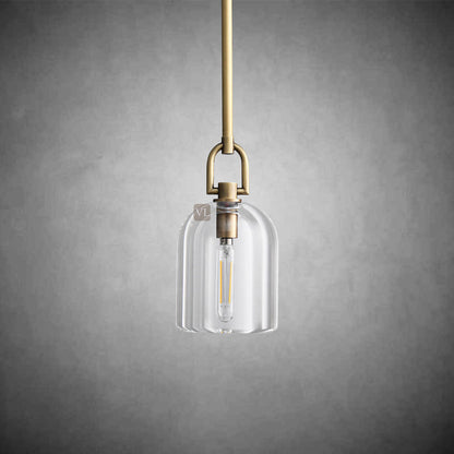 Bell Glass Pendant Light