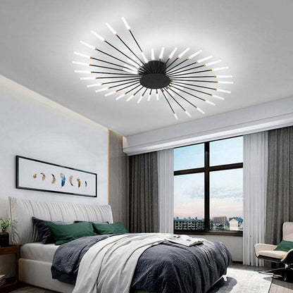 LED Spiral Ceiling Light