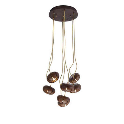 Petal Wood Chandelier
