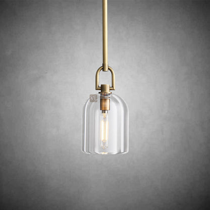 Bell Glass Pendant Light