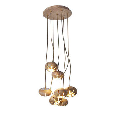 Petal Wood Chandelier