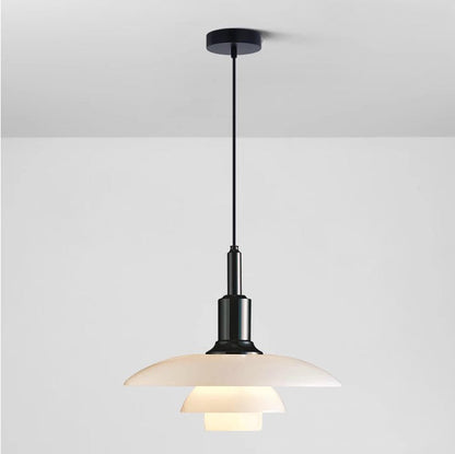 WOMO Danish Designer Milk Glass Pendant Lamp-WM2116