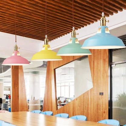 Industrial Vintage Barn Shade Pendant Light