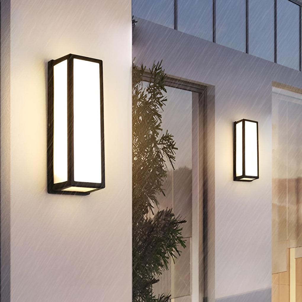 Sensor Outdoor Wall Sconce