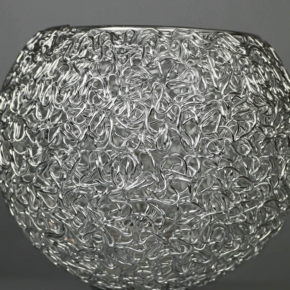 Modern Textured Glass Globe Ceiling Light