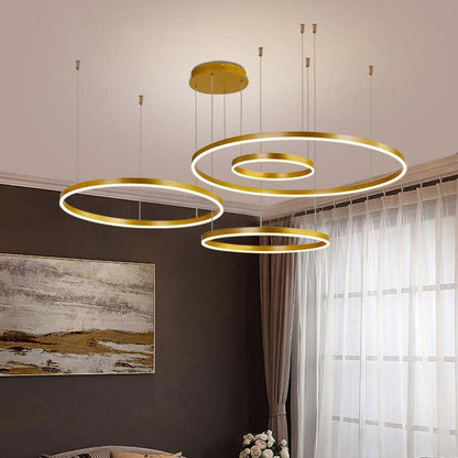 LED Ring Pendant Light