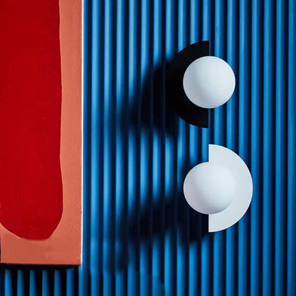 Color Pop Globe Wall Sconce Light