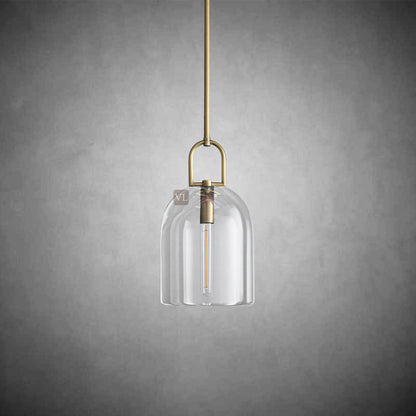 Bell Glass Pendant Light