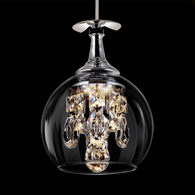 Crystal Glass Pendant Light