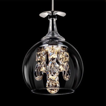 Crystal Glass Pendant Light