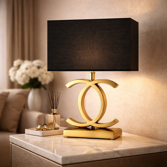 Modern Stainless Steel Table Lamp