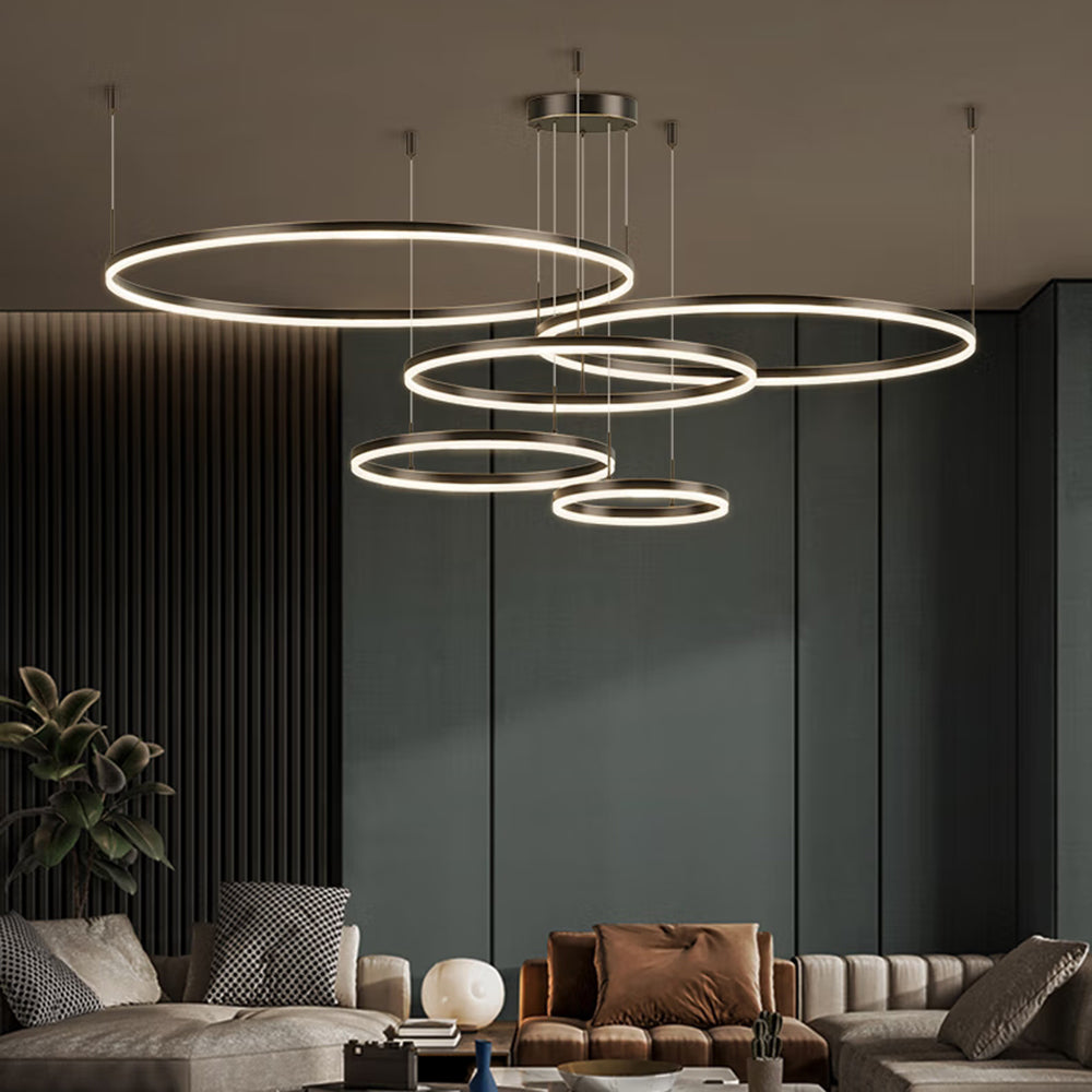 LED Ring Pendant Light