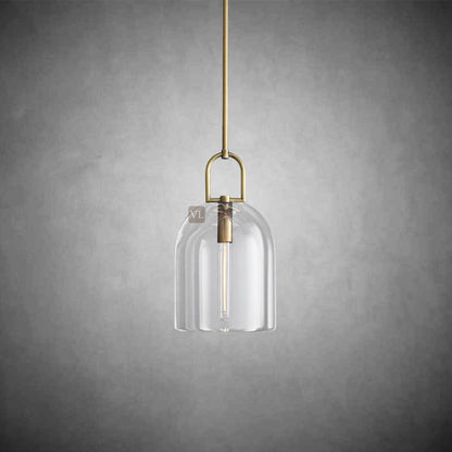 Bell Glass Pendant Light
