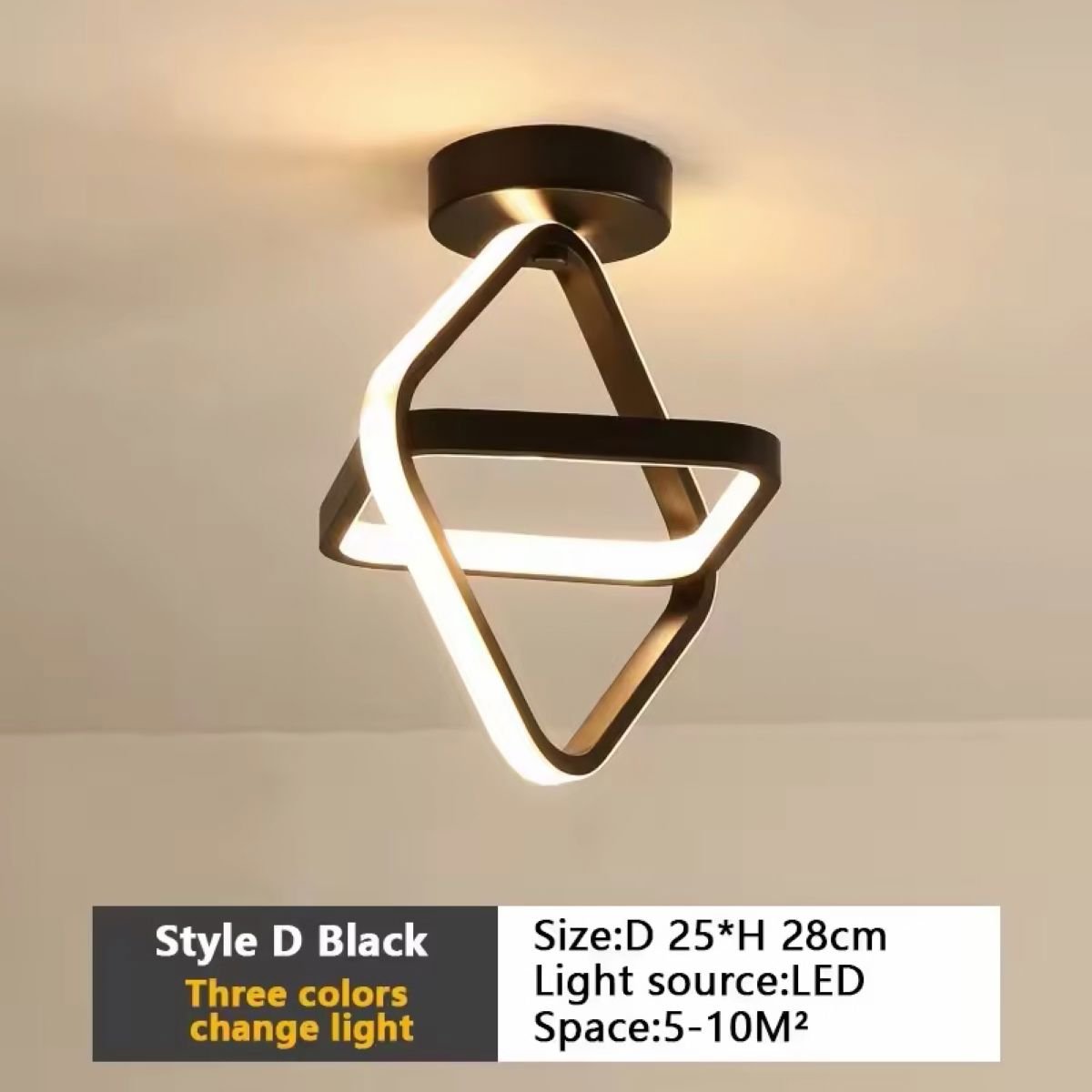 Sleek LED Ceiling Light