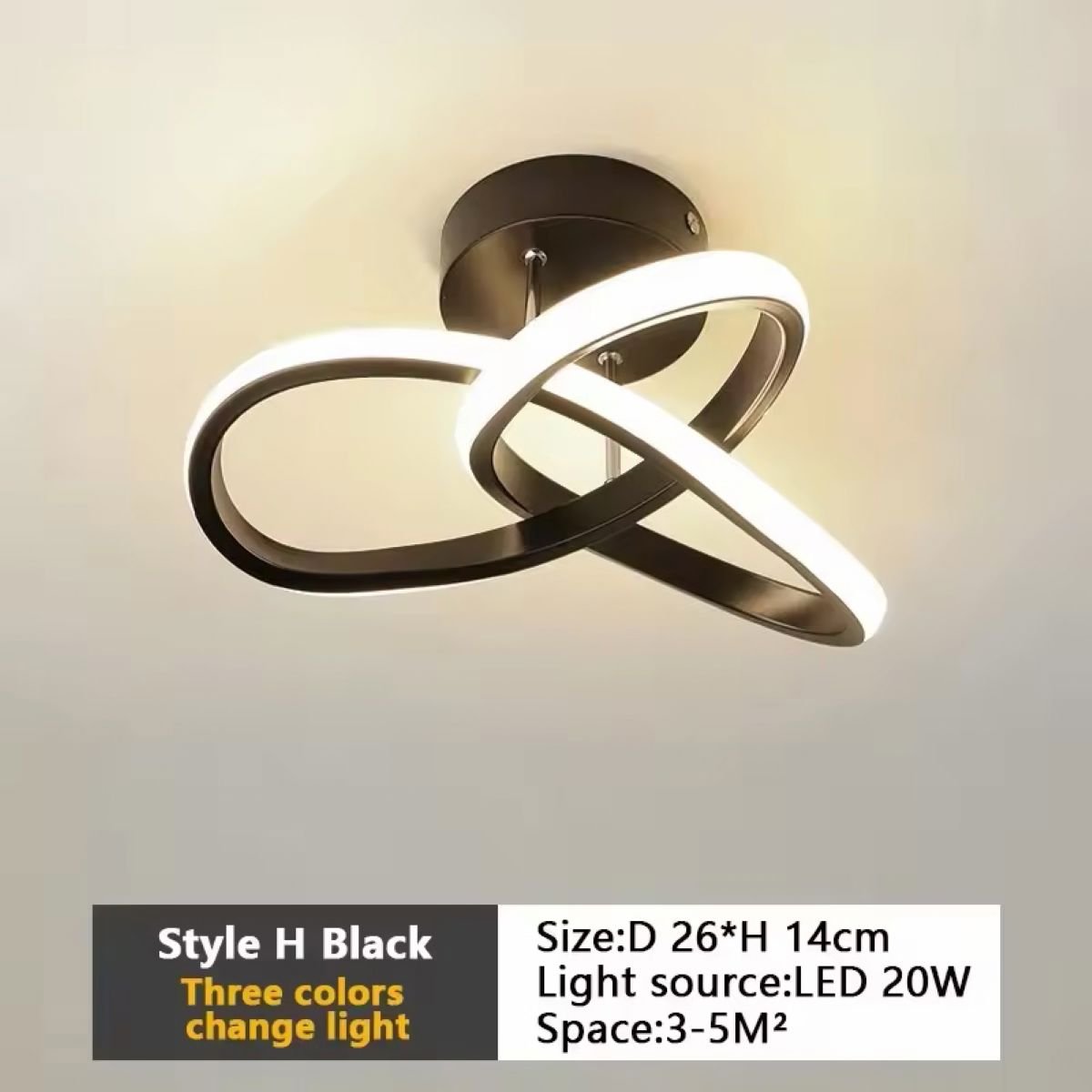 Sleek LED Ceiling Light