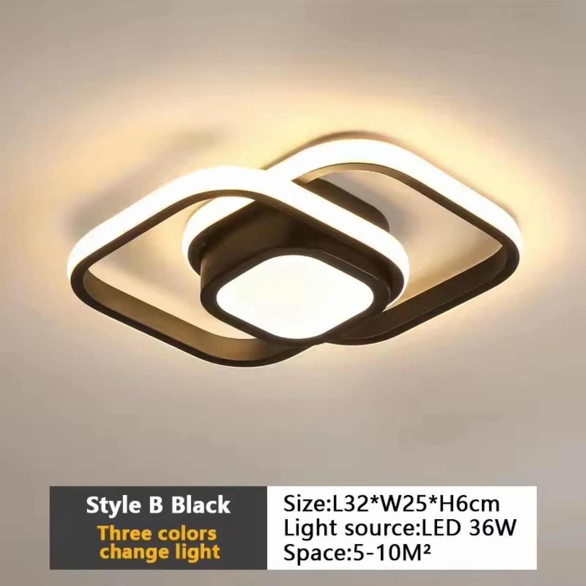 Sleek LED Ceiling Light