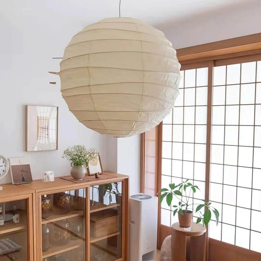 ZenSphere Washi Paper Pendant Light