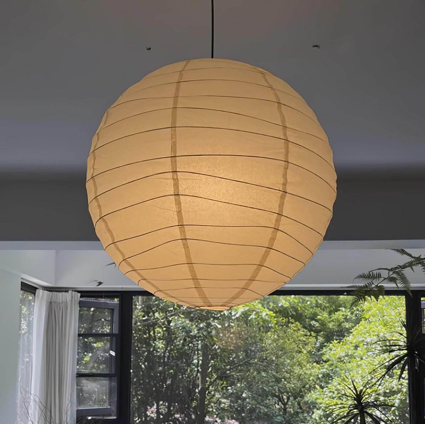 ZenSphere Washi Paper Pendant Light