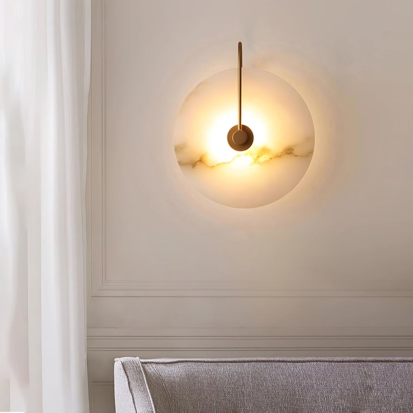 Luma Round Wall Light