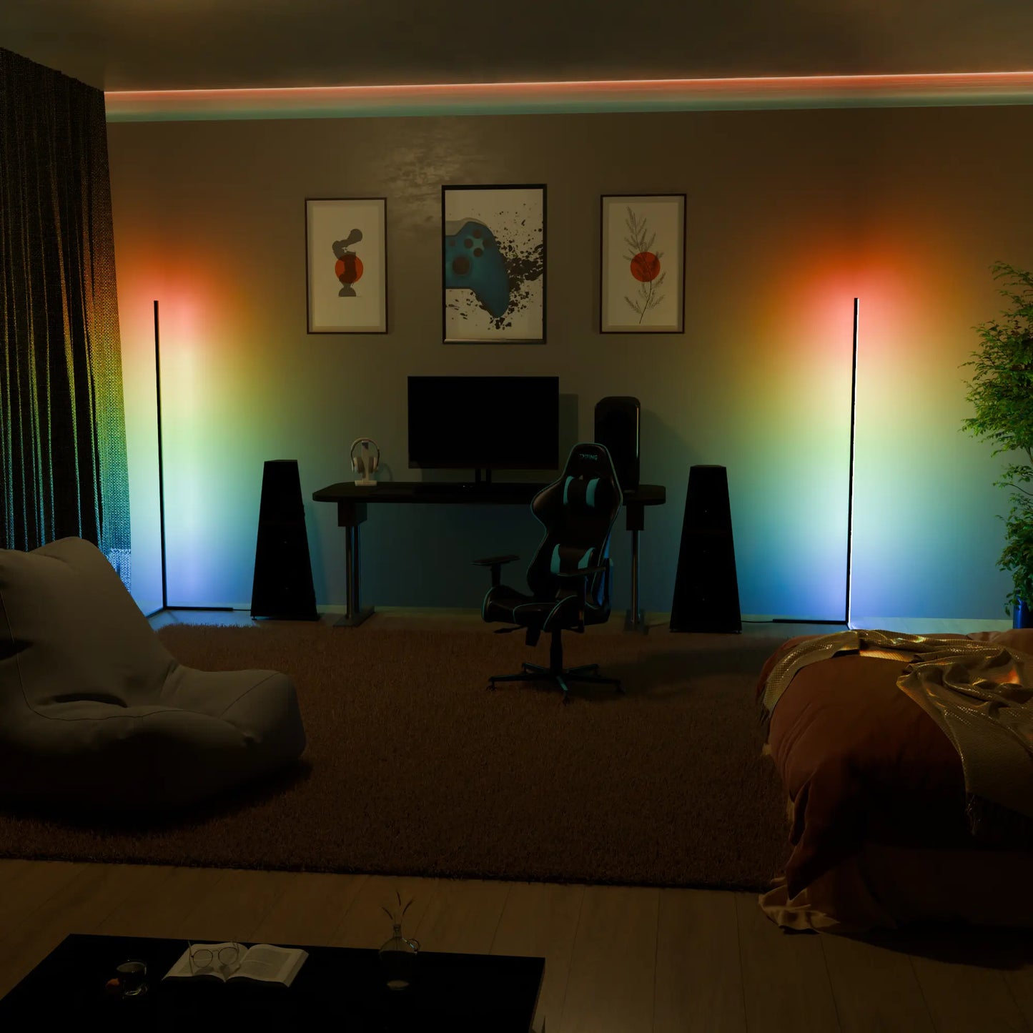 Luminous RGB Floor Lamp
