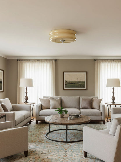 Vintage Art Deco Ceiling Light