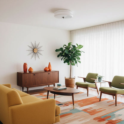 Vintage Art Deco Ceiling Light