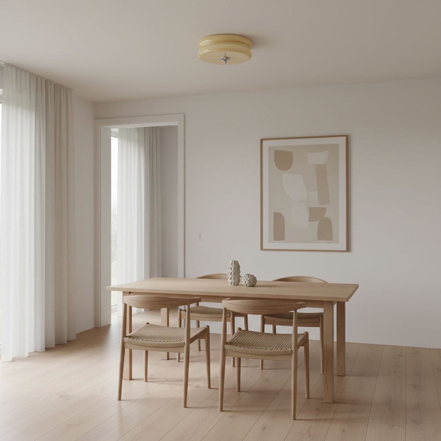 Vintage Art Deco Ceiling Light