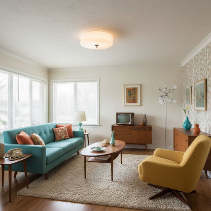 Vintage Art Deco Ceiling Light