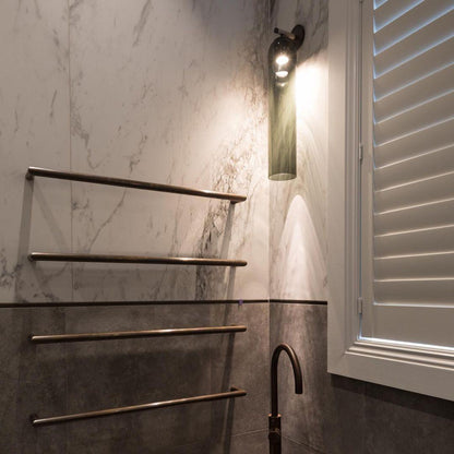 Glass Cylinder Wall Light