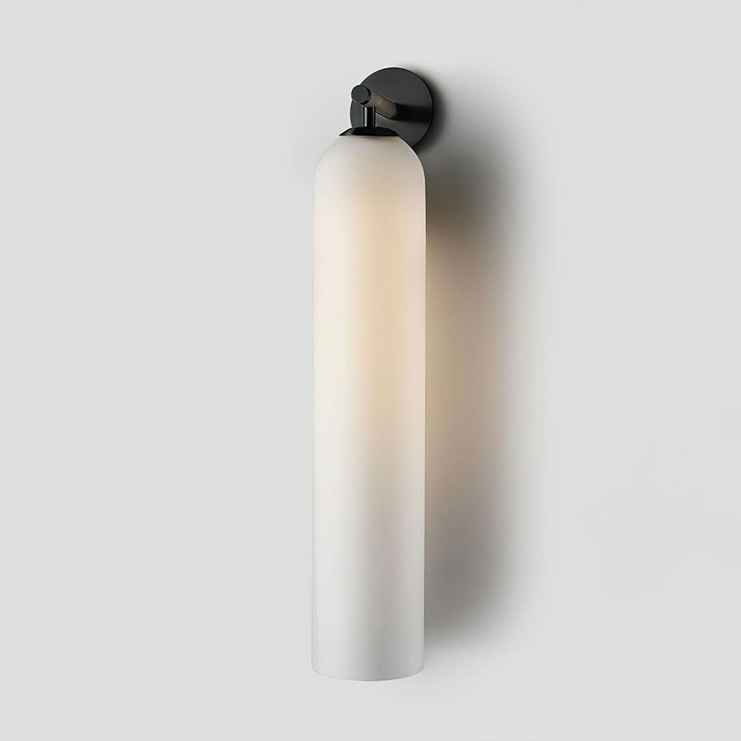 Glass Cylinder Wall Light
