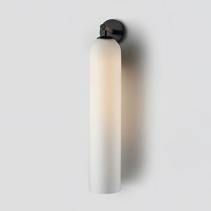 Glass Cylinder Wall Light