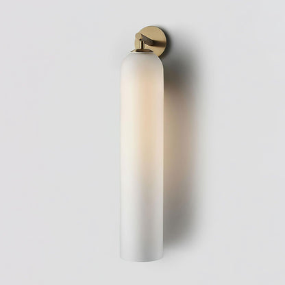 Glass Cylinder Wall Light