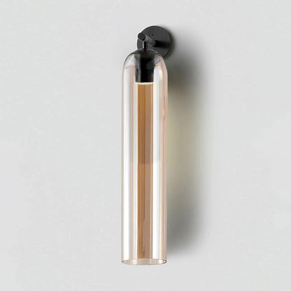 Glass Cylinder Wall Light