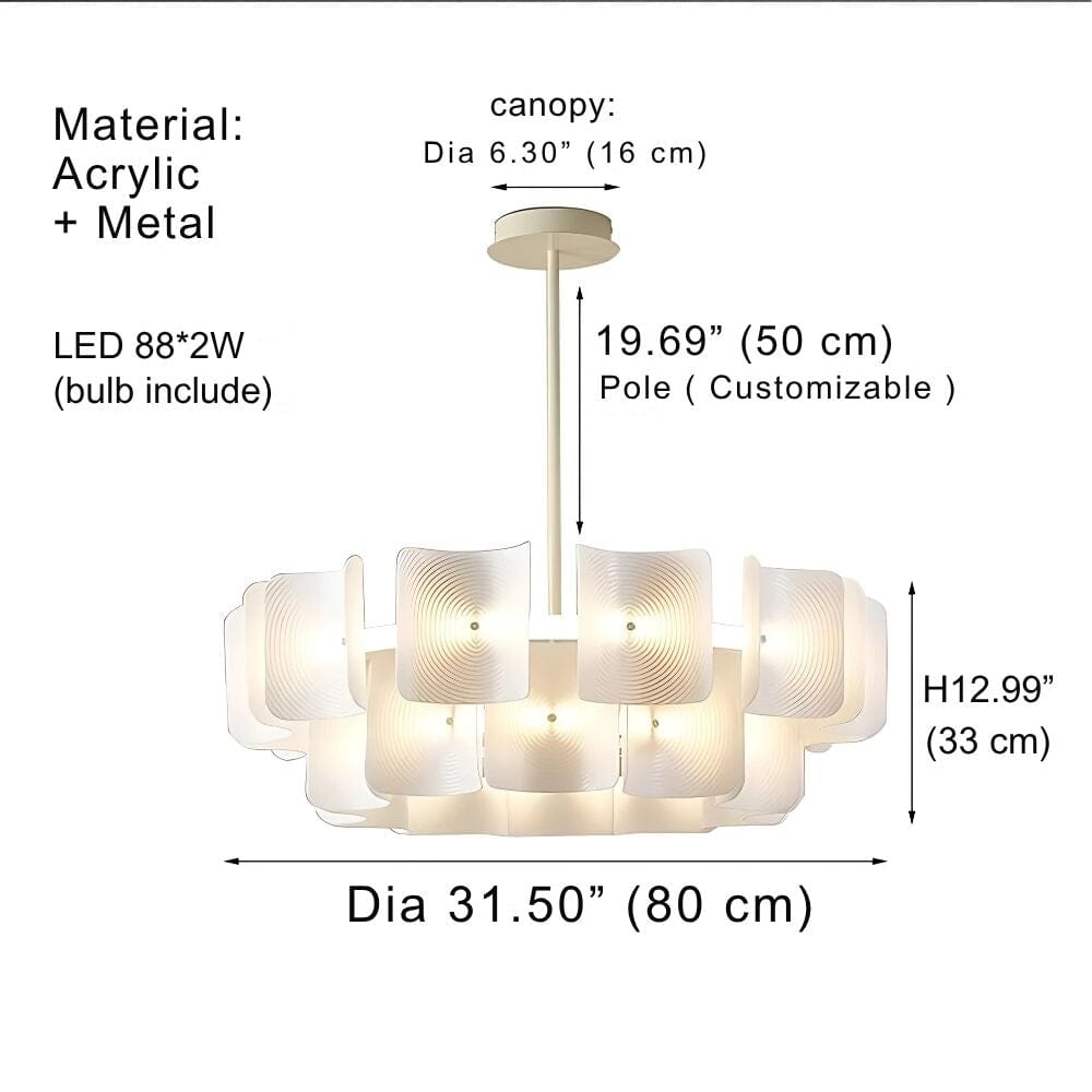 Acrylic LED Chandelier