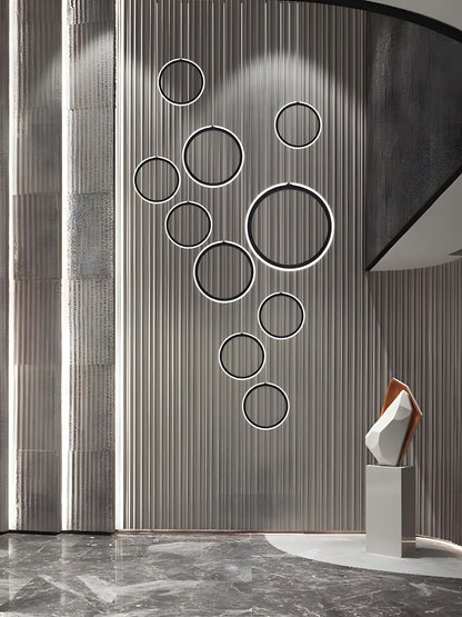 Asymmetrical LED Chandelier