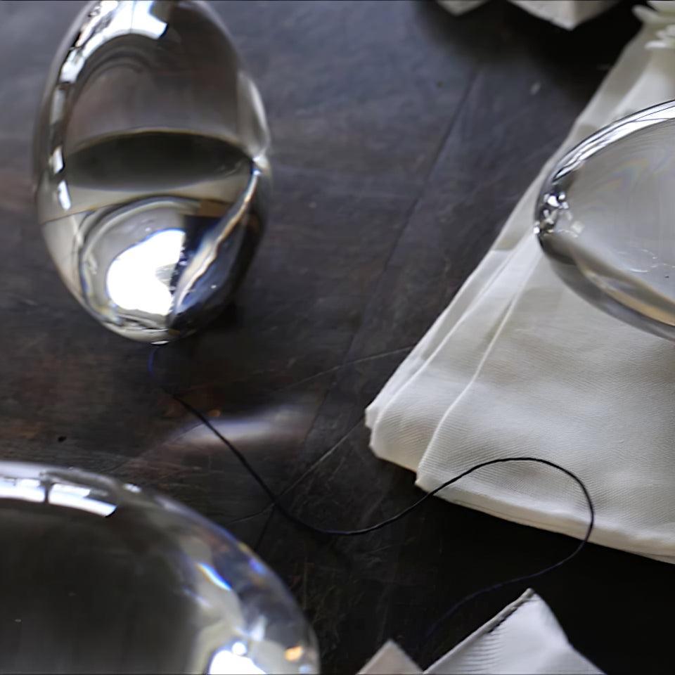 Glass Glow Table Lamps