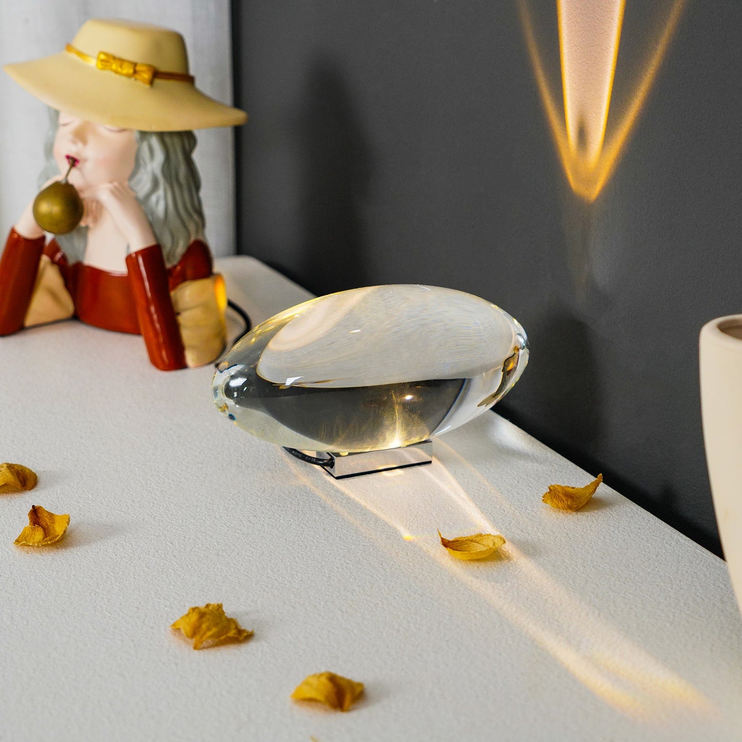 Glass Glow Table Lamps