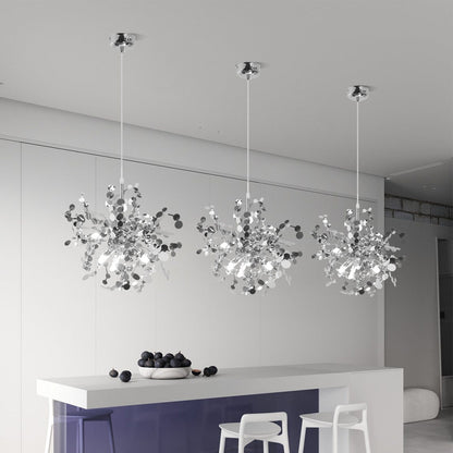 Flora Metallic Chandelier