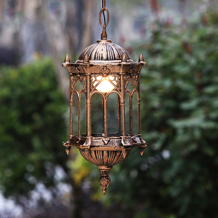 Vintage Outdoor Hanging Lantern Pendant Light
