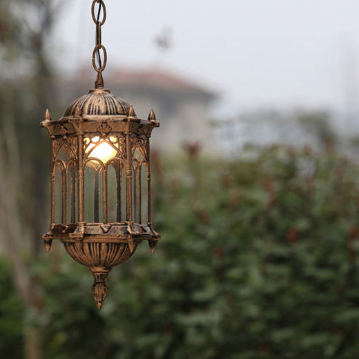 Vintage Outdoor Hanging Lantern Pendant Light
