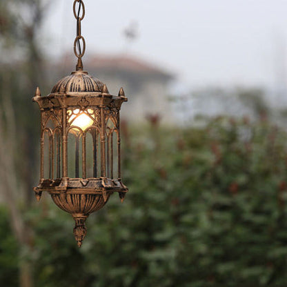 Vintage Outdoor Hanging Lantern Pendant Light