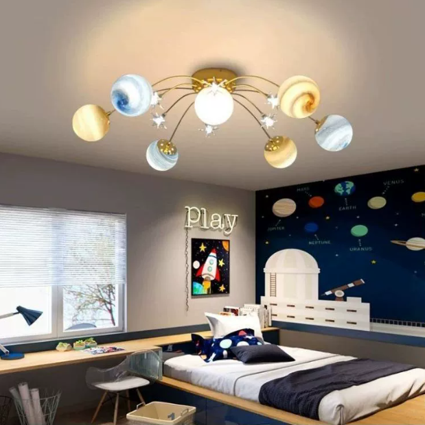 Kids Solar System Planet Ceiling Light