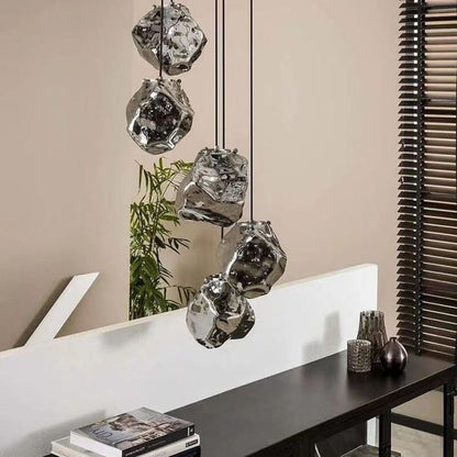 Molten Glass Pendant Light